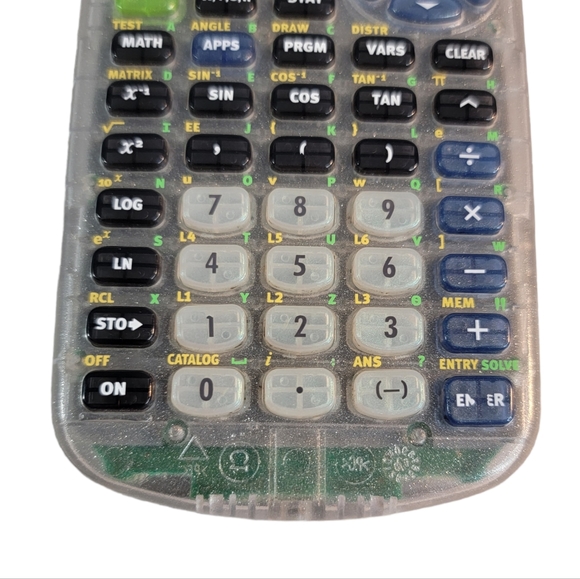 Texas Instruments TI-83 Plus Silver Edition Graphic Scientific Calculator Clear - Picture 2 of 12
